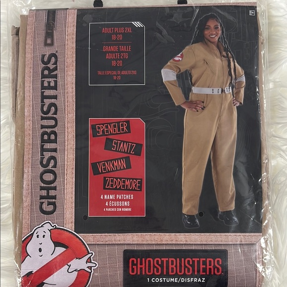 Ghostbusters plus size Halloween Costume 2X 18-20 - Picture 1 of 10